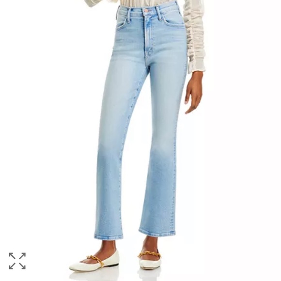 MOTHER Denim - MOTHER The Hustler High Rise Flare Leg Ankle Jeans in California Cruiser